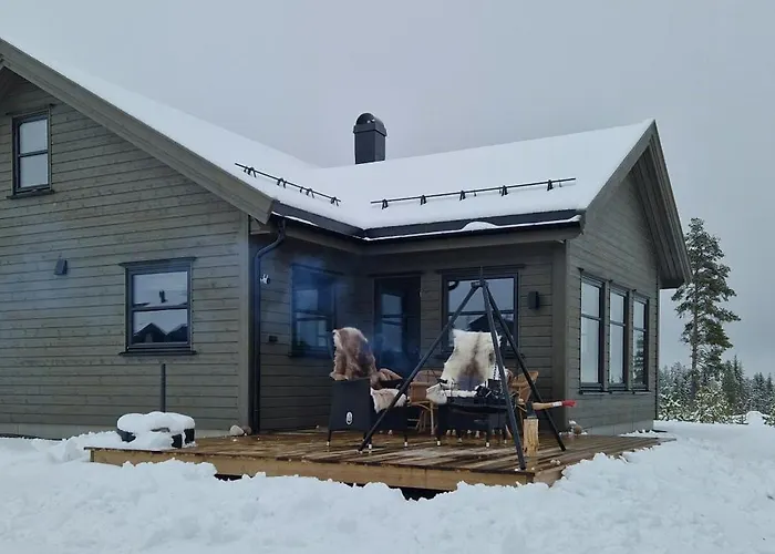 New Cabin With Panoramic Views Of Lake Osen Сasa de vacaciones