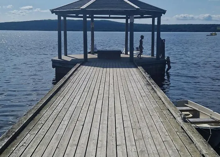 New Cabin With Panoramic Views Of Lake Osen Сasa de vacaciones Moen i Målselv