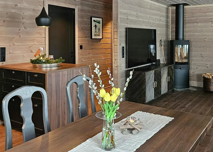 Feriehus New Cabin With Panoramic Views Of Lake Osen